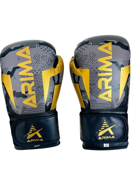 Kamuflaj Boks/kickboks/muay Thai Eldiven (Siyah)