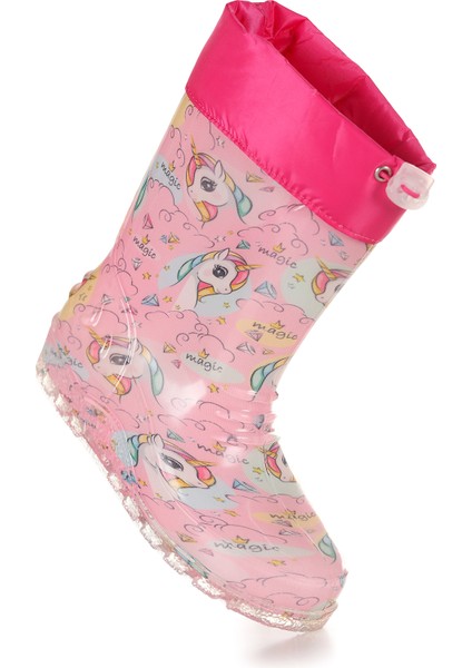 Unicorn Su Geçirmez Kız Çocuk Yağmur Çizmesi