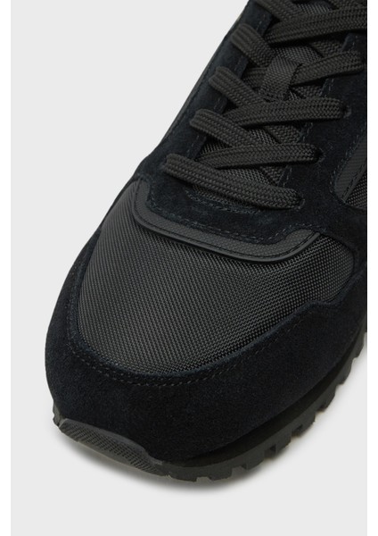 Logolu Süet Detaylı Sneaker Ayakkabı Erkek Ayakkabı 50523221 007
