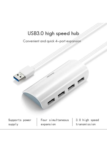 USB 4in1 Hub Adaptör USB 3.0 Çoğaltıcı