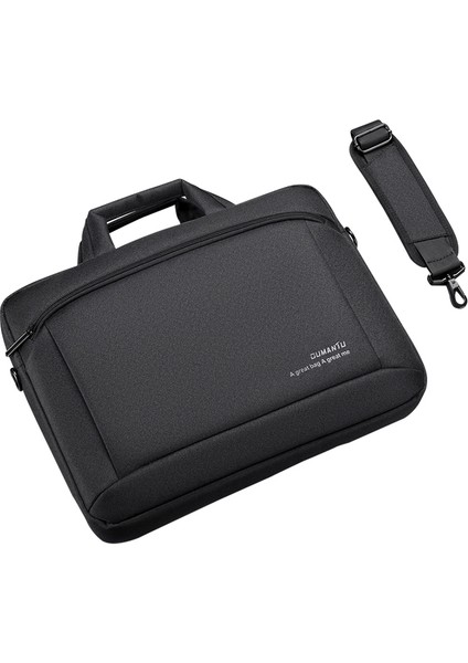 030 Taşınabilir 15 Inç Laptop Çantası Deri Çanta (Yurt Dışından)