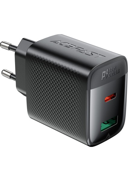 PD45W (1xUsb-C+1xUsb-A) Çıkışlı Hızlı Şarj Cihazı - A106 (Acefast Türkiye Garantili)