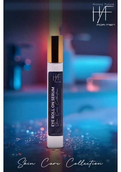 Erkeklere Özel Göz Roll-on Serum Kırışıklık Şişlik Ve Koyu Halkalara Karşı Etkili Hızlı Emilim 15ml