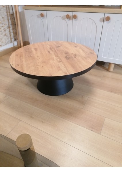 Well Bohem Orta Sehpa 90X90 Tabla Atlantik Çam Modern Sehpa fiyatları
