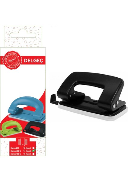 Kanex Delgeç 480G Siyah Blister - 14SAYFA