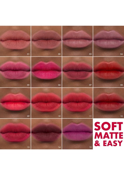 Soft Matte & Easy - Mat Ruj fırsatları