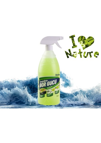 Borgücü 1000ML Çok Amaçlı Temizlik Sprey 3ADET