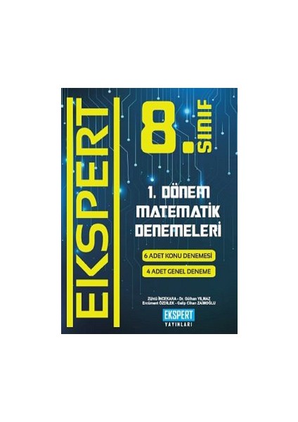 8. Sınıf 1. Dönem Matematik Denemeleri