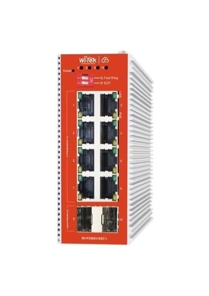 Wı-Tek 8port 120W Full Poe WI-PCMS310GF Gıgabıt 2x Sfp Yönetilebilir Switch