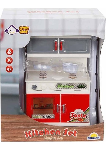 2732 Little Chef Oyuncak Ocak Seti Sesli ve Işıklı - Sunman