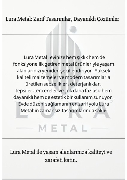 2 Bölmeli Metal Siyah Plastik Kapaklı Tablet ve Toz Deterjan Kutusu Banyo Düzenleyici - 12 Lt