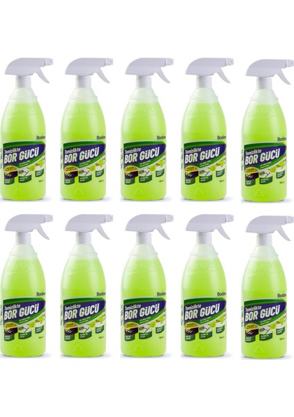 Borgücü 1000ML Çok Amaçlı Temizlik Sprey 10 Adet