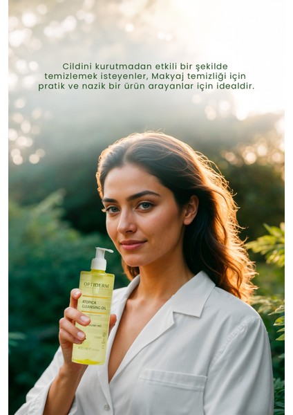 Atopica Cleasing Oil Yüz ve Vücut Için Temizleme Yağı - Yağ Bazlı Temizleyici 400 ml