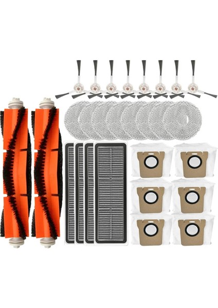 Xiaomi Mijia Omni 2 C102CN, B101CN, B116CN, X10+ Robot Süpürge Aksesuarları Hepa Filtre Paspas Toz Torbası Parçaları (Yurt Dışından)