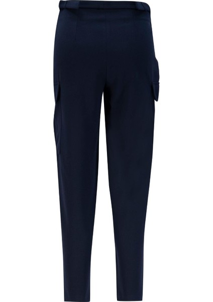 Beli Daraltılabilen Gabardin Pantolon 24K2705 Lacivert modelleri