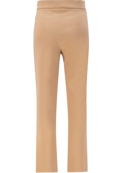 Asimetrik Kapamalı Pantolon 24K2707 Camel indirimleri