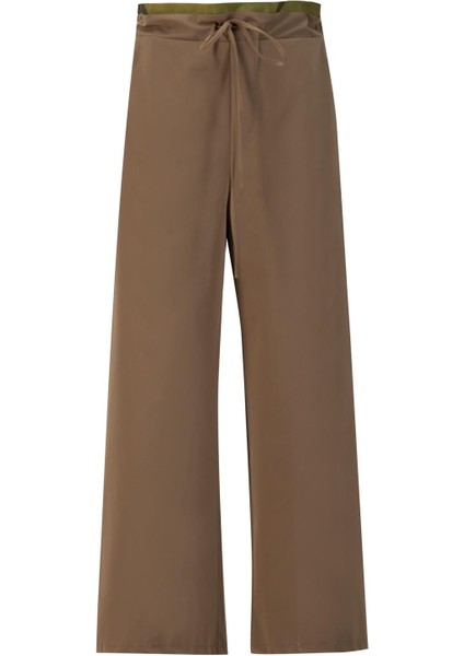 Bağcıklı Pantolon 24K2708 Haki