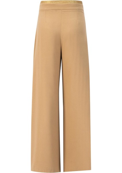 Pileli Pantolon Etek 24K2709 Camel indirimleri