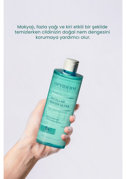 Micellar Yüz ve Makyaj Temizleme Suyu 400 ml