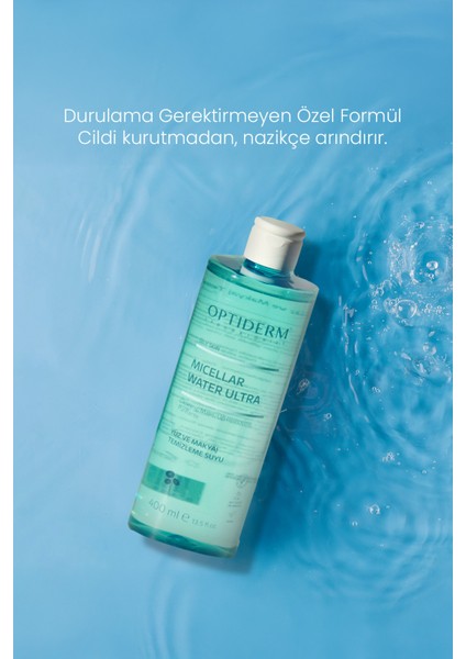 Micellar Yüz ve Makyaj Temizleme Suyu 400 ml
