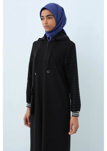 Kolları File Kaplama Spor Ferace Siyah fiyatları