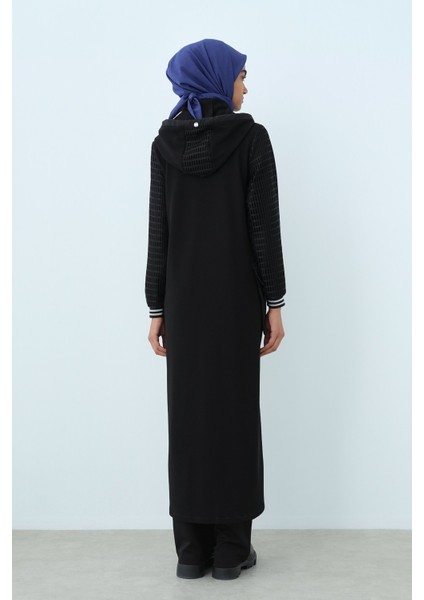 Kolları File Kaplama Spor Ferace Siyah fırsatları