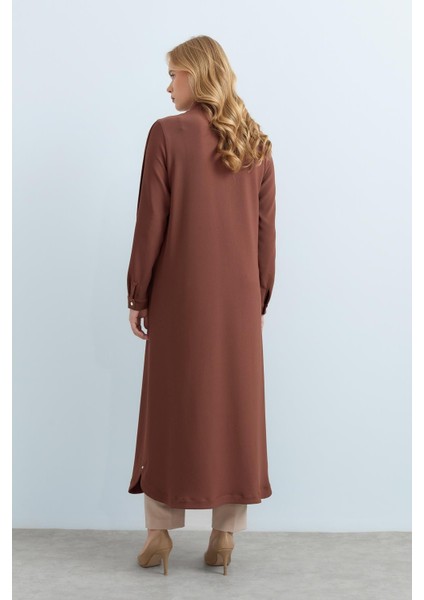 Spor Örme Giy-Çık Kahve fırsatları