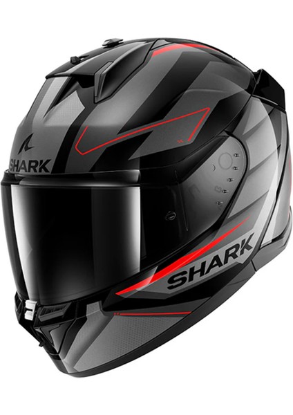 D-Skwal 3 Sızlar (Kar) Kapalı Motorsiklet Kask (ECE2206) (Fit Kasa)