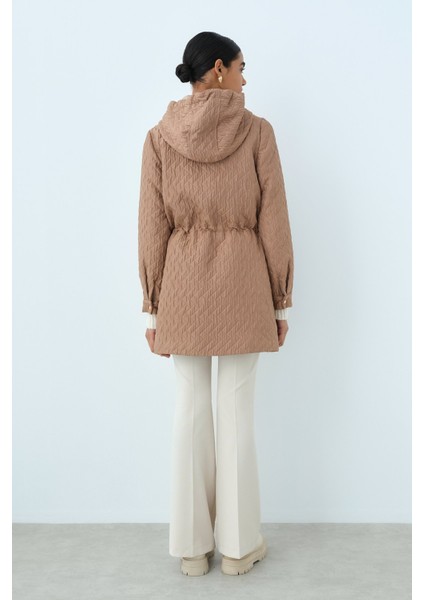 Ince Kapitone Gold Detaylı Kap Vizon fırsatları