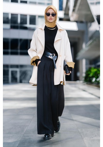 El Dikişli Tensel Kap 24K7514 Ekru