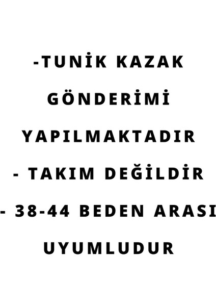 Kadın Uzun Bisiklet Yaka Triko Kendinden Simli Desenli Tunik Triko Kazak