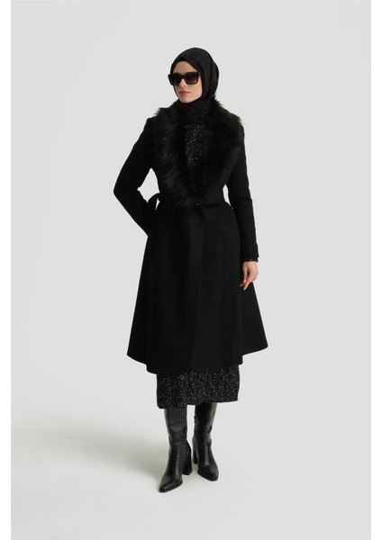 Kürklü Kaşe Kap 24KH7530 Siyah fiyatları