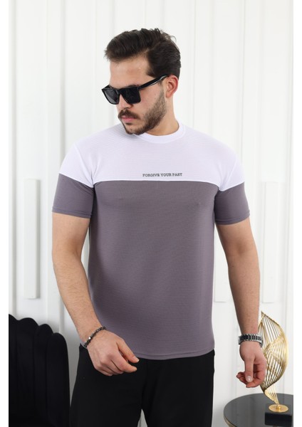 Çift Renk Baskılı T-Shirt