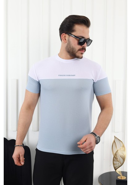 Çift Renk Baskılı T-Shirt