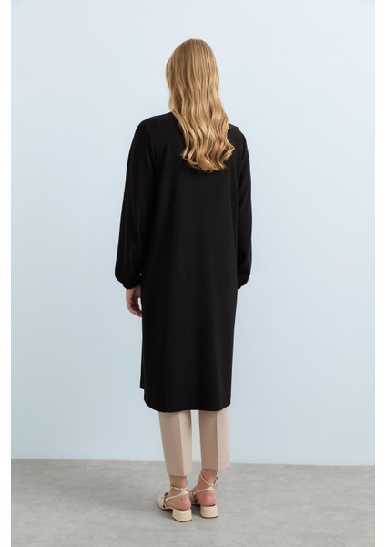 Deri ve Payet Garnili Örme Kap Siyah fırsatları