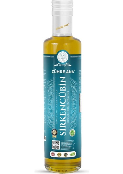 Ibni Sina Sirkencübin Prebiyotik Sirke 250 ml