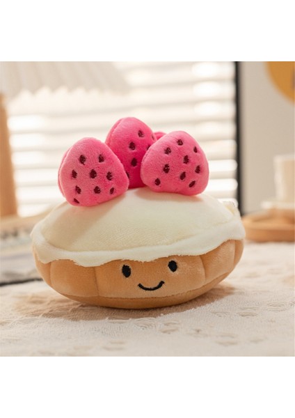Peluş Kek Peluş Oyuncak Meyveli Kek Şekilli Peluş Oyuncak Sevimli Hediye Pembe (Yurt Dışından) indirimleri