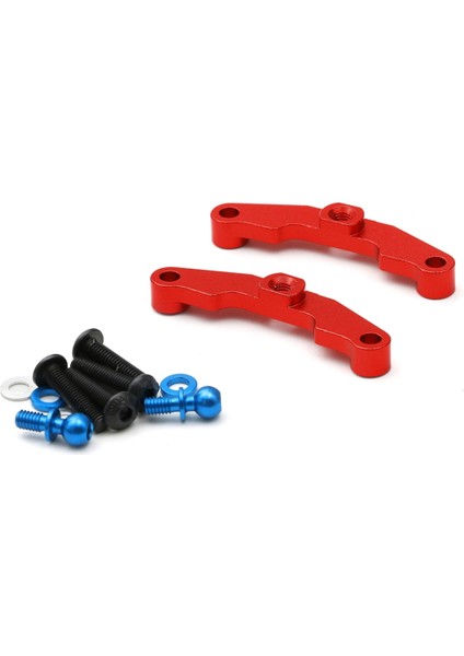 Wave Box Itme Çubuğu Braket Takımı Tamıya TT02 Type-S Rc Araba Kırmızı (Yurt Dışından)