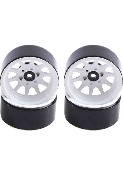 4 Adet Metal Alaşımlı 1.9 Beadlock Jant Beyaz (Yurt Dışından) fiyatları