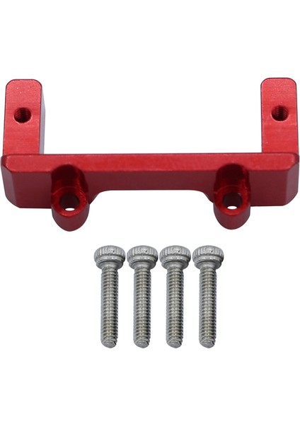 Rc Direksiyon Servo Montaj Braketi Aksesuarlarıkırmızı (Yurt Dışından)