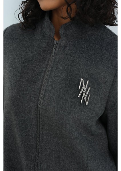 Fermuarlı Basic Kaban Füme fiyatları