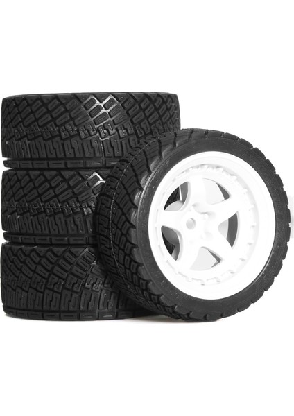 TAMIYA-TT01 TT02 XV01 W179 Için 4 Adet 68MM 110 Rc Yarış Arabası Lastiği (Yurt Dışından)