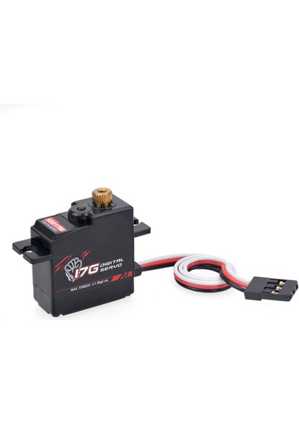 Wpl C14 C24 Mn D90 MN99S Için 17G Metal Gear Dijital Servo ve Metal Servo Arm S0017M (Yurt Dışından)