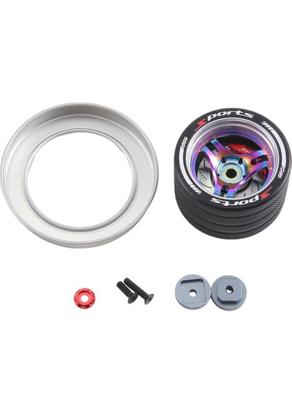 Sanwa MT4FUTABA 4pxflysky Nb4çok Renkli Için Rc Metal El Çarkı (Yurt Dışından)