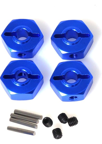 Rc Araba Yükseltme Adaptörü Altıgen 12MM Kiti Losı 118 Mini Mavi Için (Yurt Dışından)