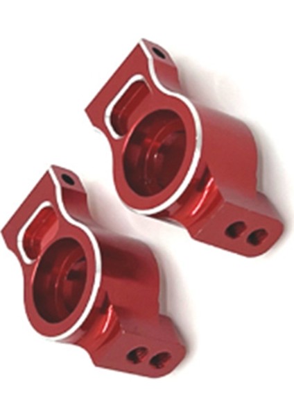 Rc Araba Yükseltme Lc Racing Için Arka Tekerlek Kupası Kiti 1/10 Ptg-2 Ptg-2r Rc Araba Yükseltme Parçaları Kırmızı (Yurt Dışından)