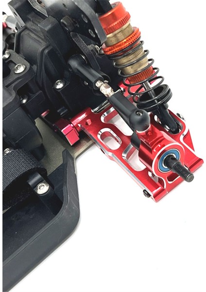 Rc Araba Yükseltme Lc Racing Için Arka Tekerlek Kupası Kiti 1/10 Ptg-2 Ptg-2r Rc Araba Yükseltme Parçaları Kırmızı (Yurt Dışından)