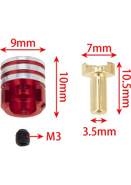 4 Adet Isı Emici Fiş Tutma Takımı 3.5mm (Yurt Dışından)