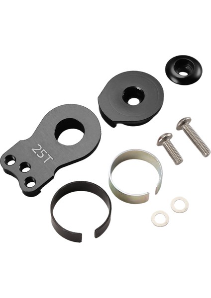 25T Direksiyon Servo Kolu Boynuzu 3 Delik Rc Paletli Araba Parçaları Siyah (Yurt Dışından) fiyatları