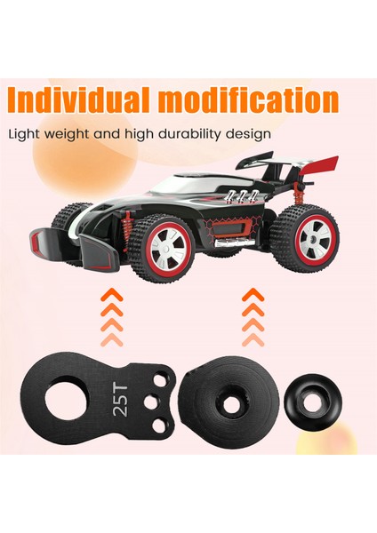 25T Direksiyon Servo Kolu Boynuzu 3 Delik Rc Paletli Araba Parçaları Siyah (Yurt Dışından) indirimleri